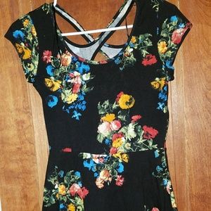 Floral skater dress